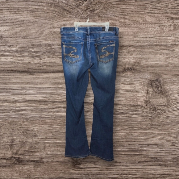 Seven7 Women's Rocker Slim Boot Cut Jeans Size 12 - Picture 6 of 9